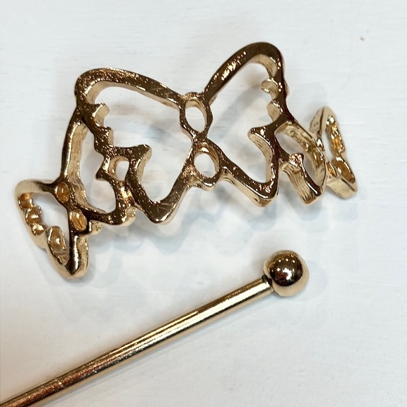 🧡 Butterfly Hair Slide - Picture 2 of 6